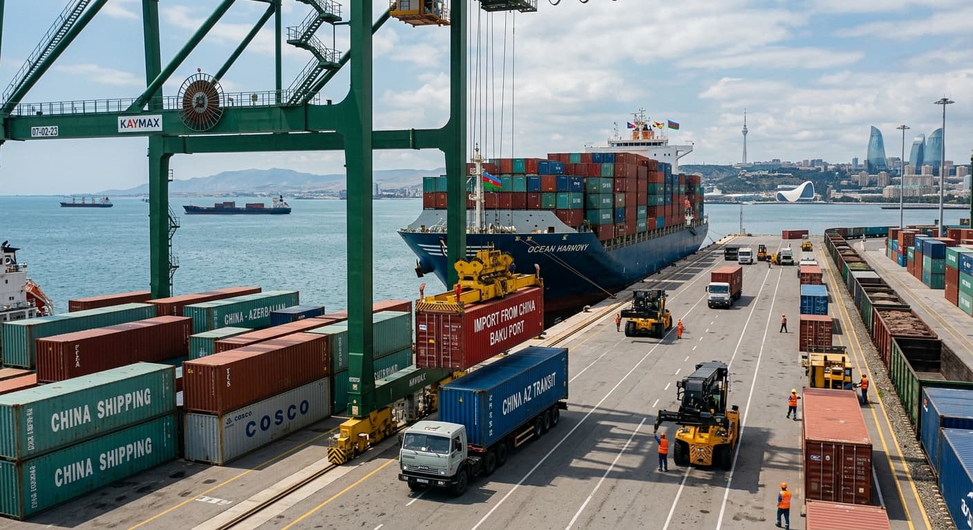 Çindən Azərbaycana Yükdaşıma: 7 Əsas Məsələ | Logistika